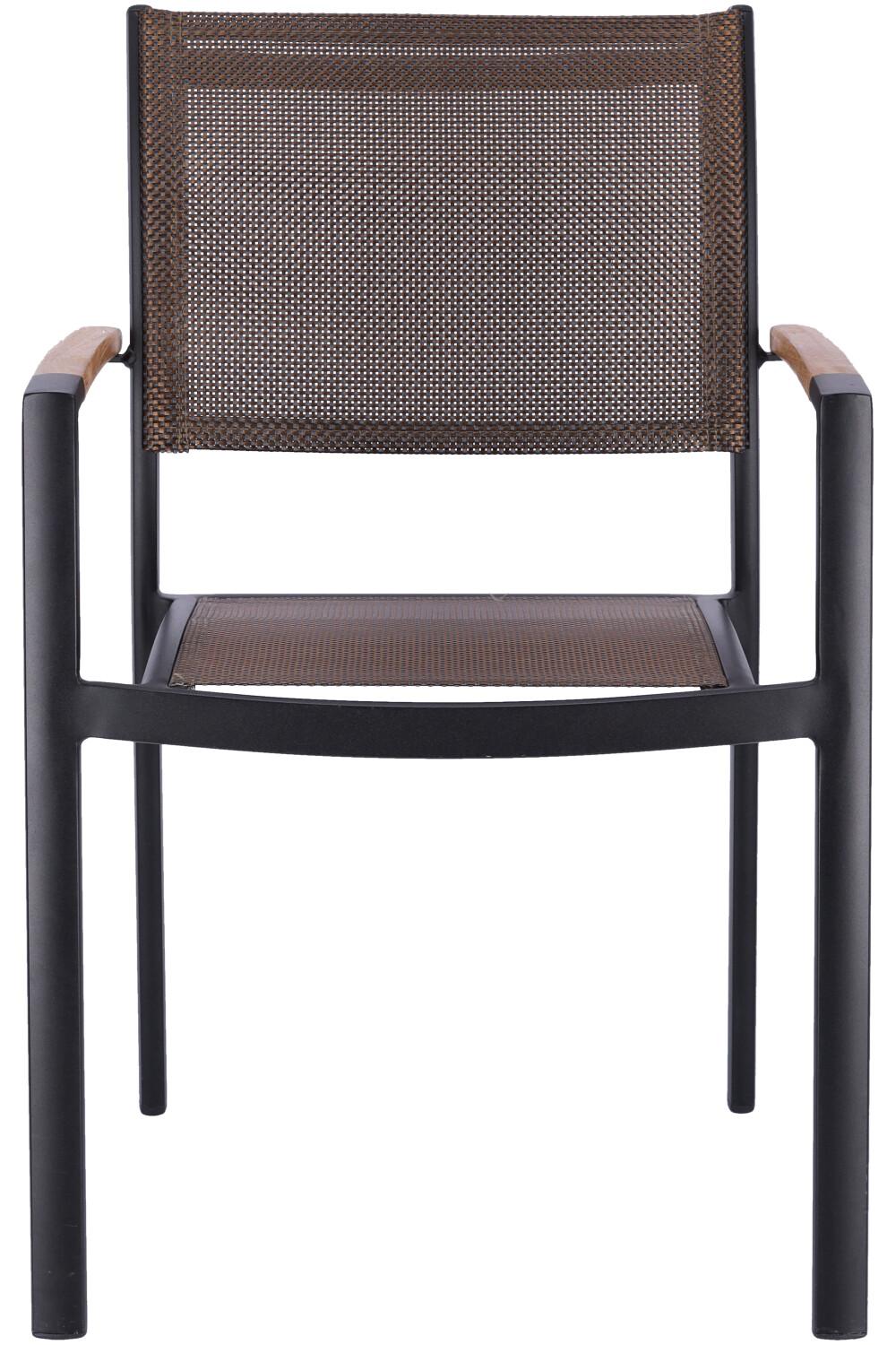 Abbildung Chaise à accoudoirs Tano Vorderansicht