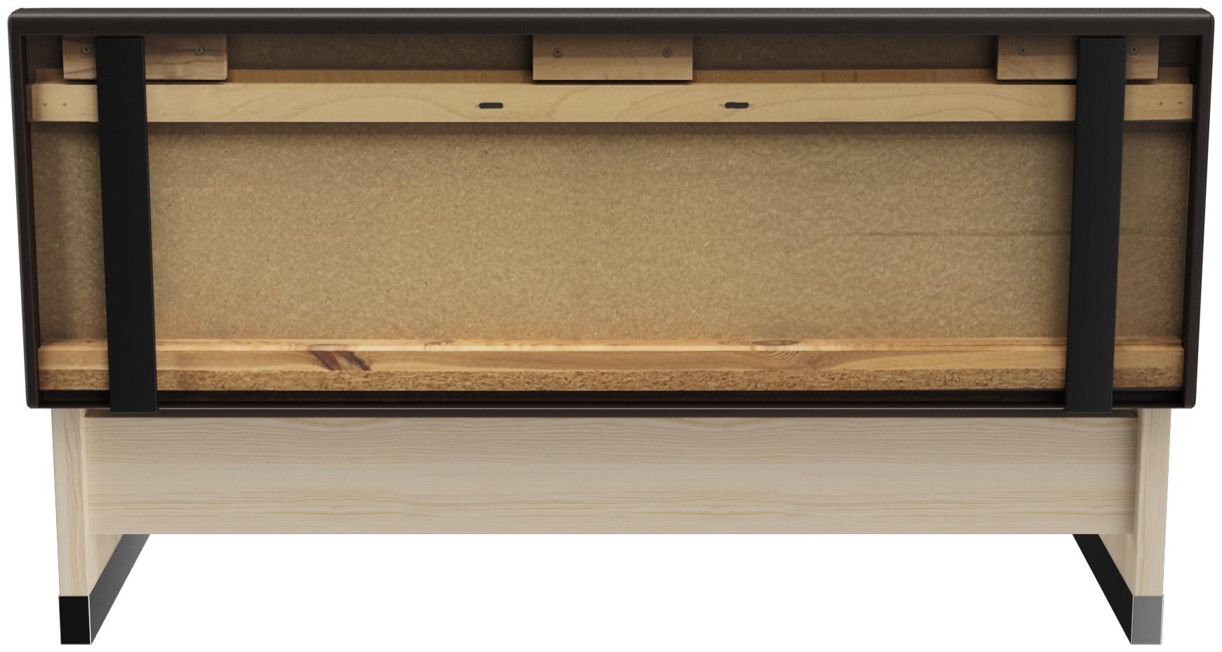 Abbildung Einzel-/Grundelement 150 cm H-Line Rückansicht