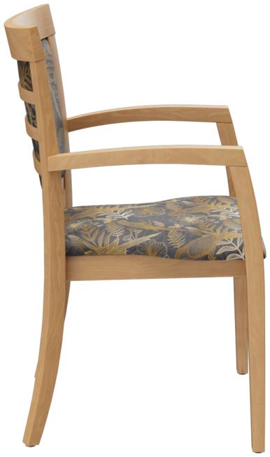 Abbildung Armchair Mily Seitenansicht