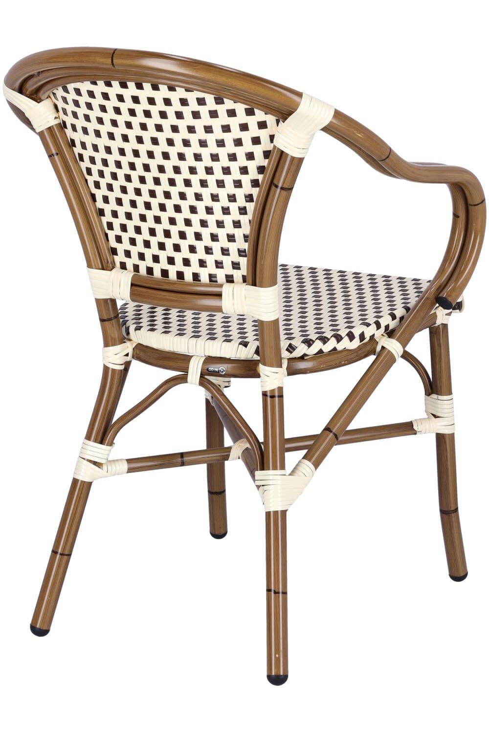 Abbildung Chaise à accoudoirs Morris Schrägansicht