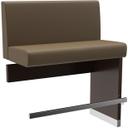 Abbildung Anbau-/Abschlusselement 100 cm H-Line Schrägansicht