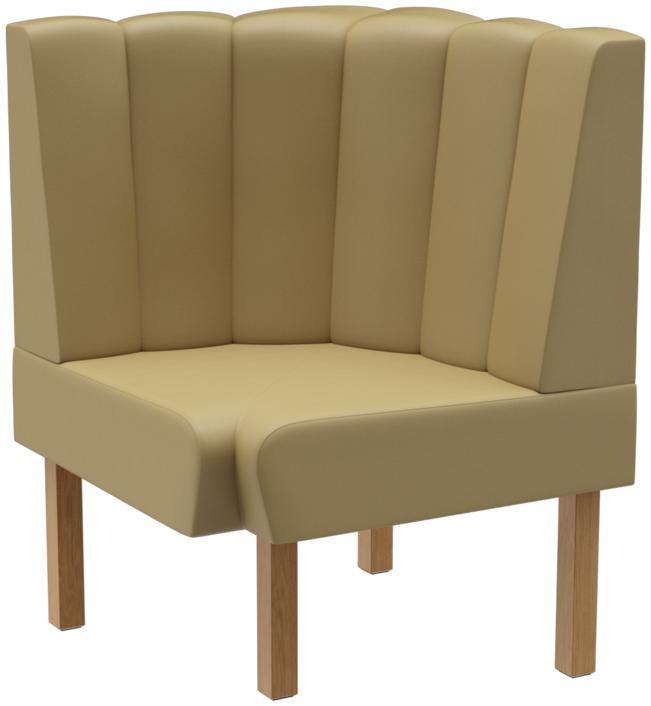 Round corner element Felipa