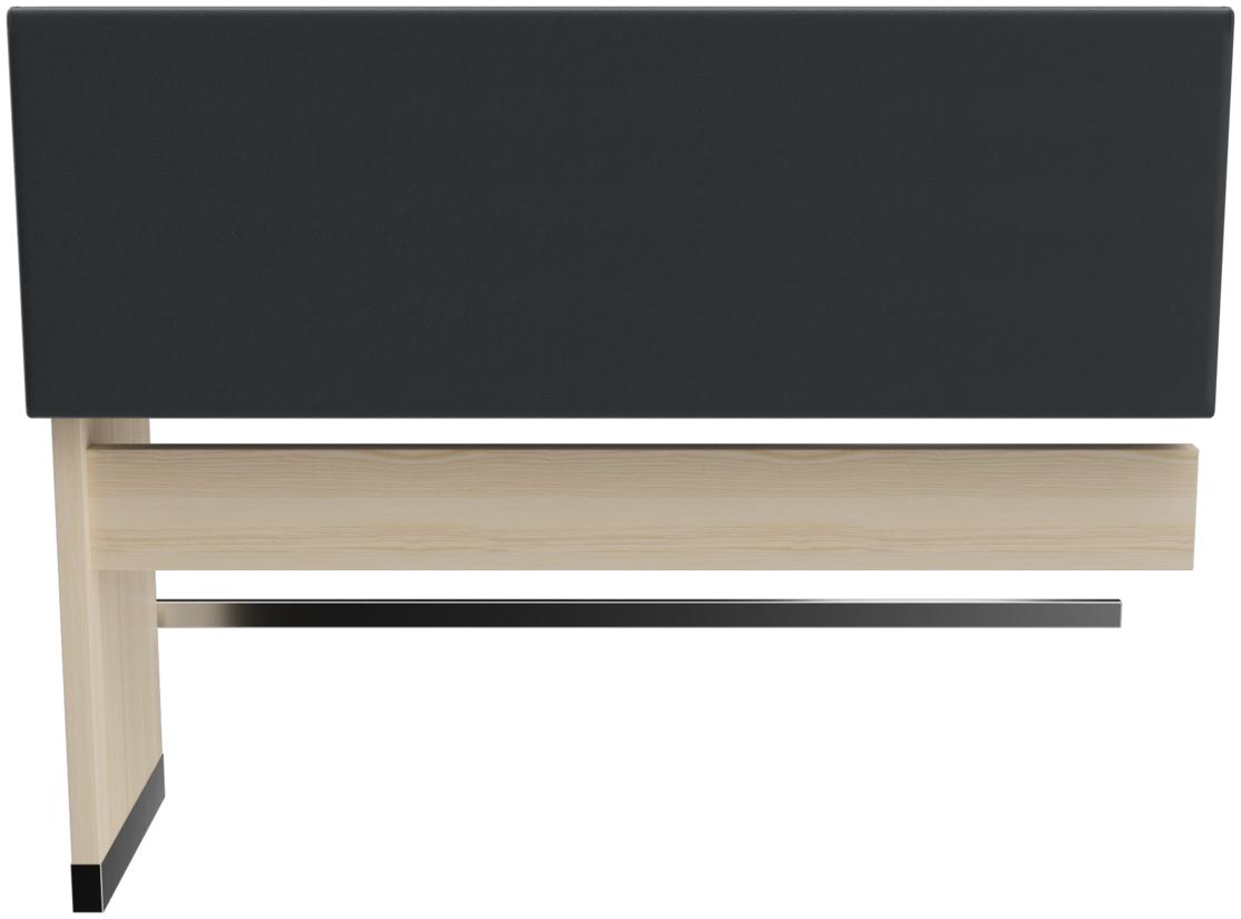 Abbildung Extension/end element 150 cm H-Line Rückansicht