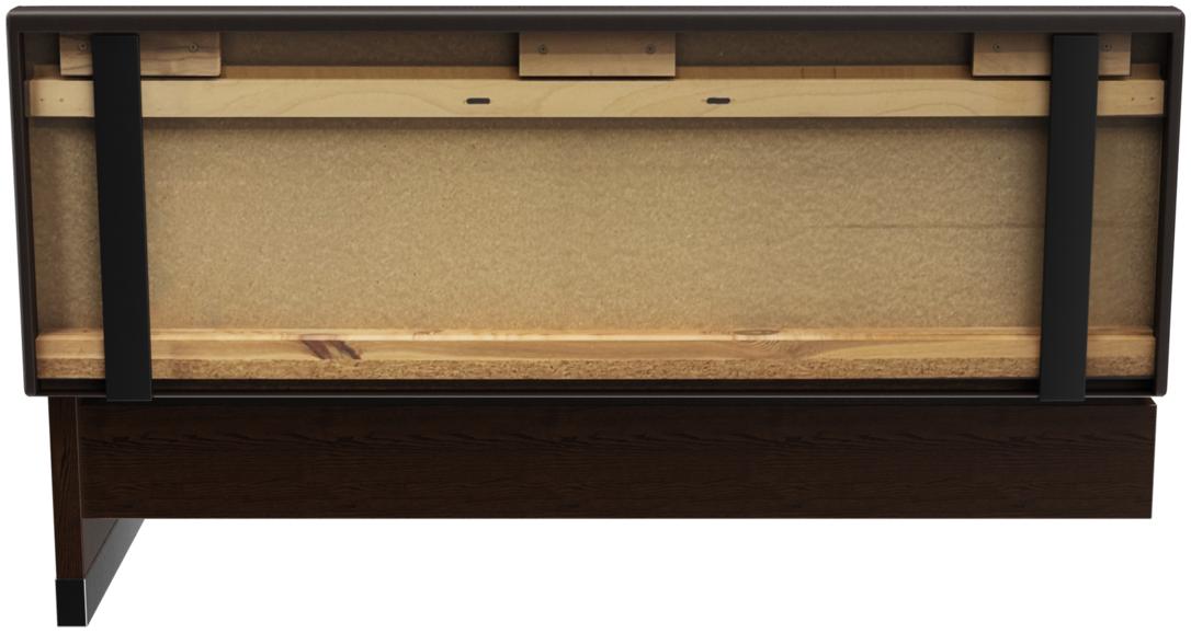 Abbildung Extension/end element 150 cm H-Line Rückansicht