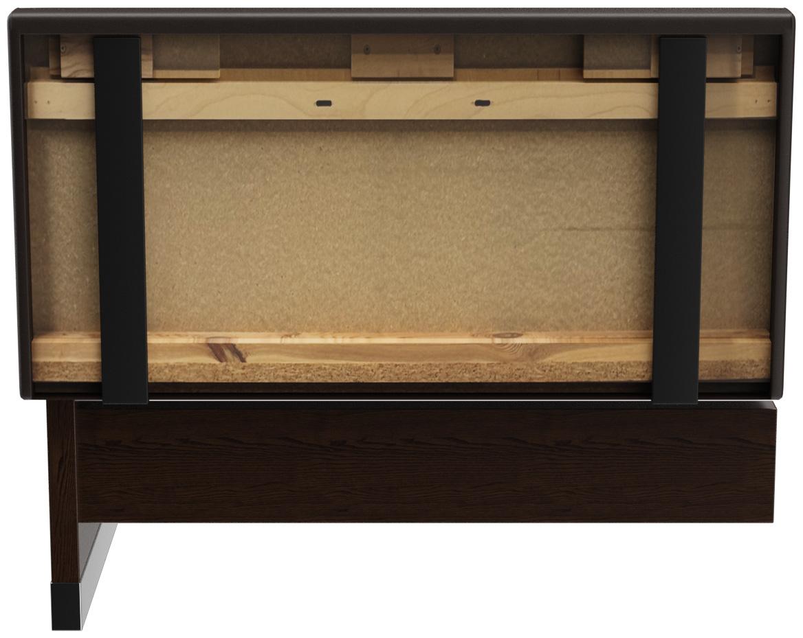 Abbildung Anbau-/Abschlusselement 100 cm H-Line Rückansicht