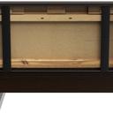 Abbildung Anbau-/Abschlusselement 100 cm H-Line Rückansicht