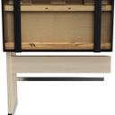 Abbildung Anbau-/Abschlusselement 100 cm H-Line Rückansicht