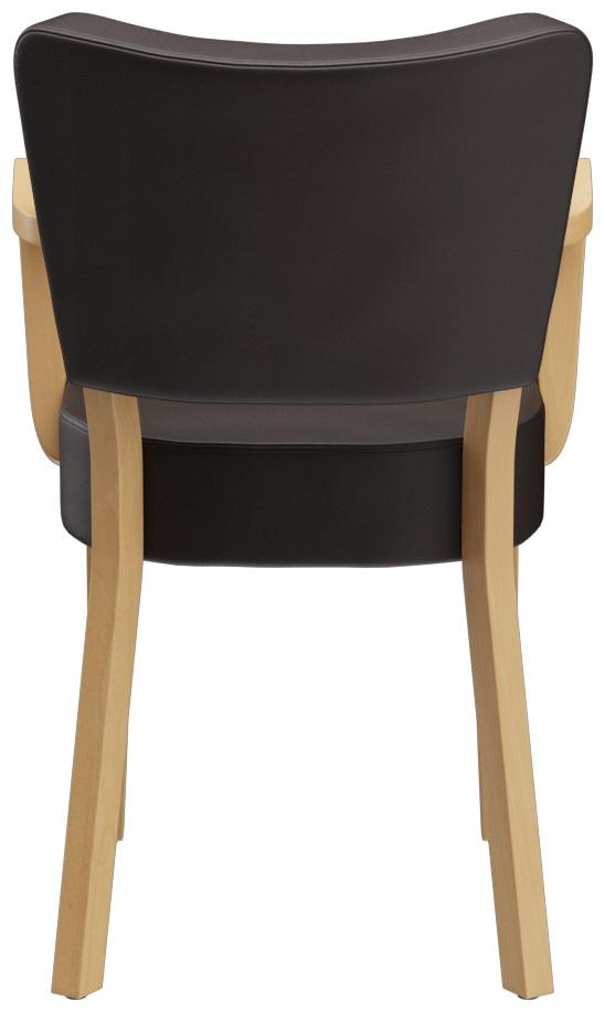 Abbildung Chaise à accoudoirs Damara Rückansicht