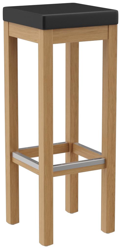Abbildung Barhocker Delu Schrägansicht