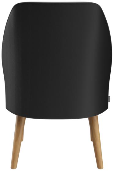 Abbildung fauteuil hauteur de table à manger Cliff Rückansicht