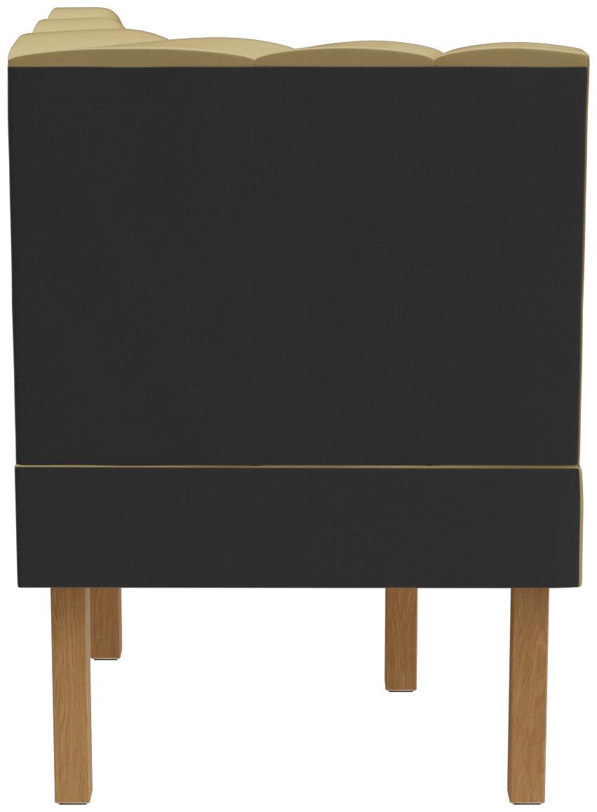 Abbildung Eckelement rund Felipa Rückansicht