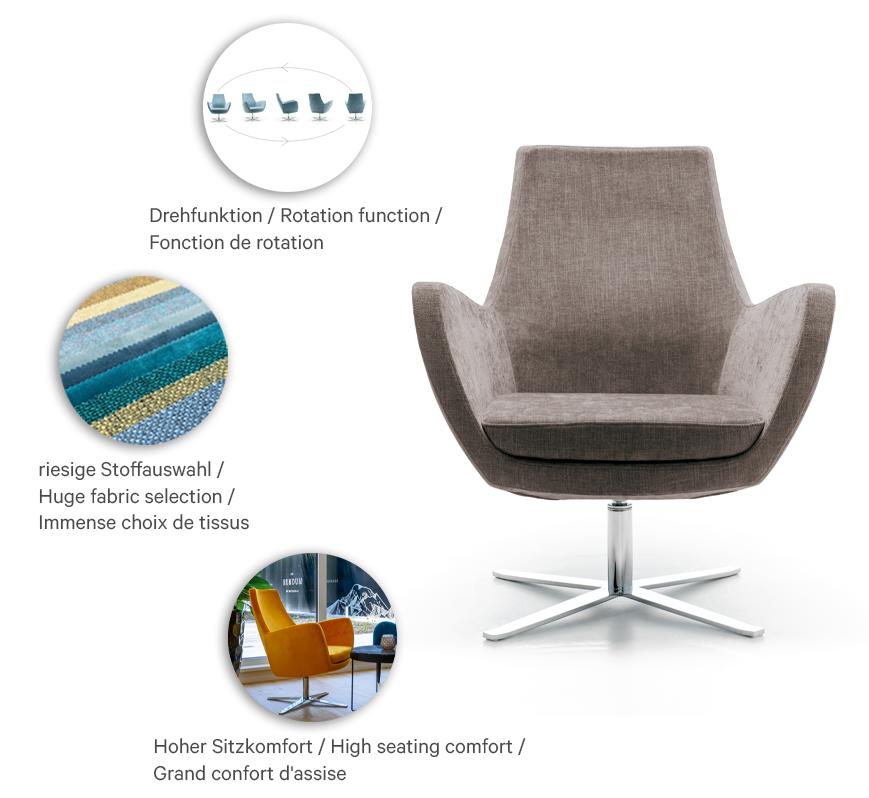 Abbildung Fauteuil Deron