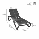 Abbildung chaise longue Soliana