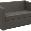 Abbildung 2-Sitzer-Element Charly Schrägansicht