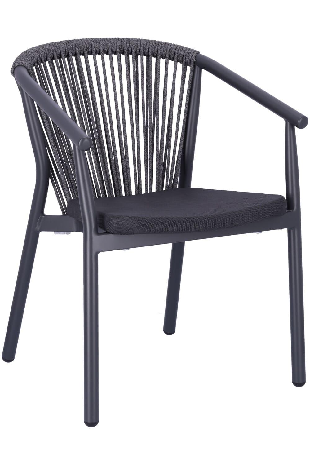 Chaise à accoudoirs Zaki
