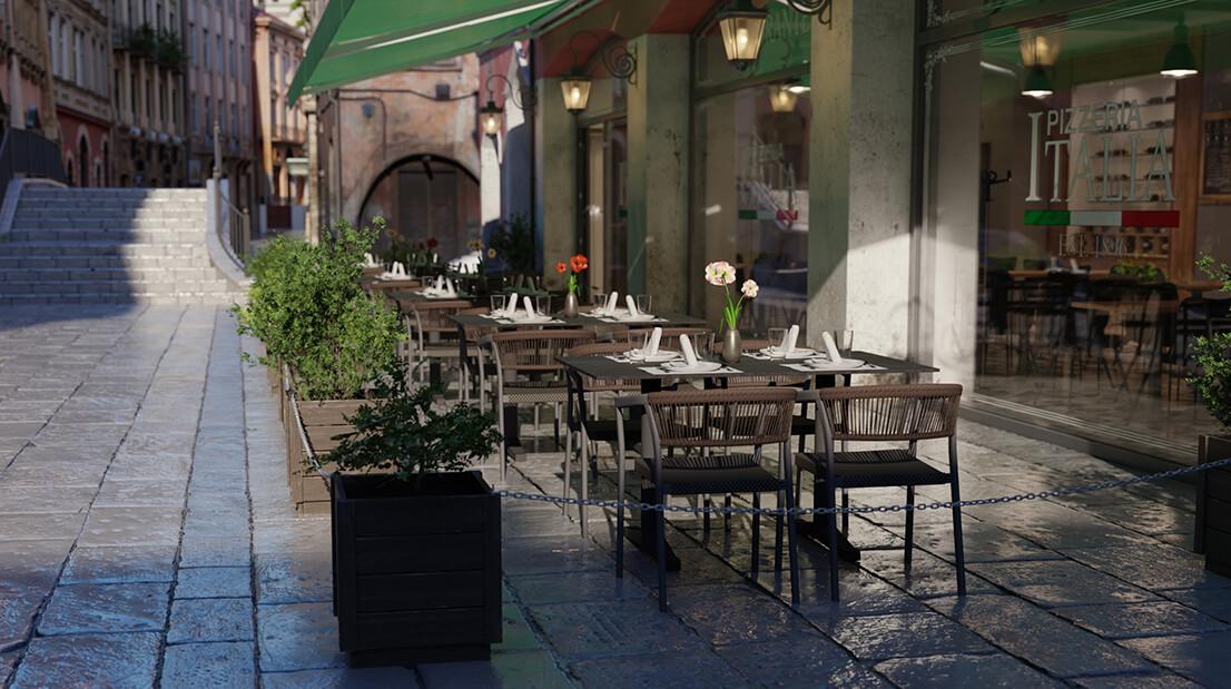 Abbildung arm chair Malida Ambiente