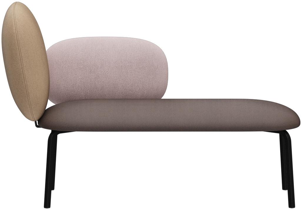 Abbildung Left-hand facing chaise longue Liberty Vorderansicht