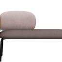 Abbildung Left-hand facing chaise longue Liberty Vorderansicht