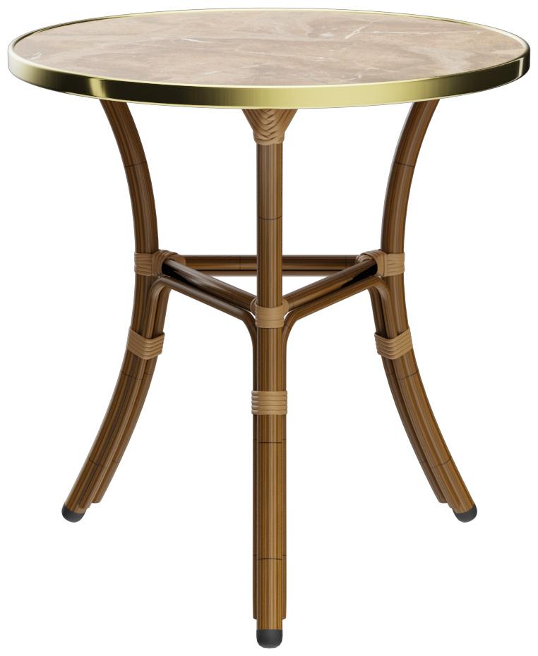 Abbildung Table à manger Marysol Schrägansicht