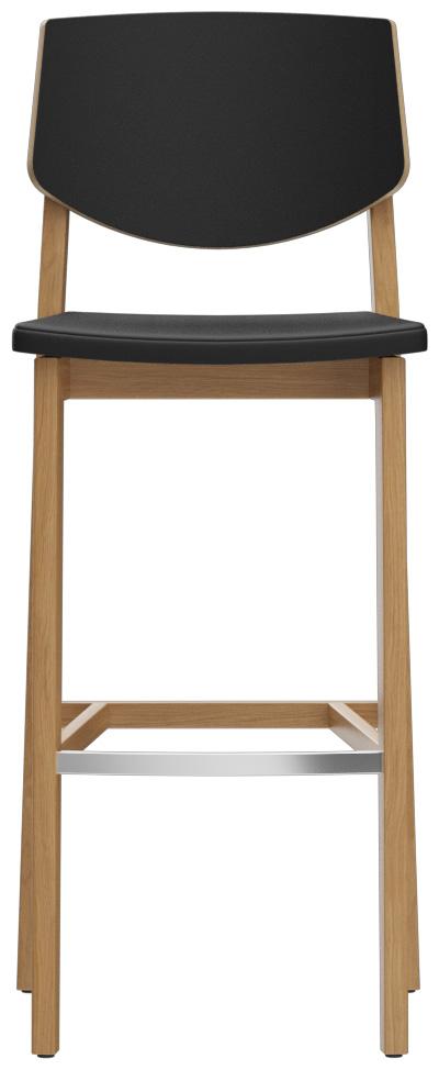 Abbildung Tabouret de bar Quorum C Vorderansicht