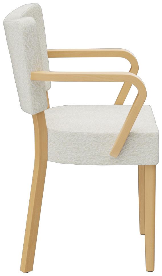 Abbildung Armstoel Damara Seitenansicht