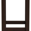 Abbildung halbhoher Hocker Delu Rückansicht