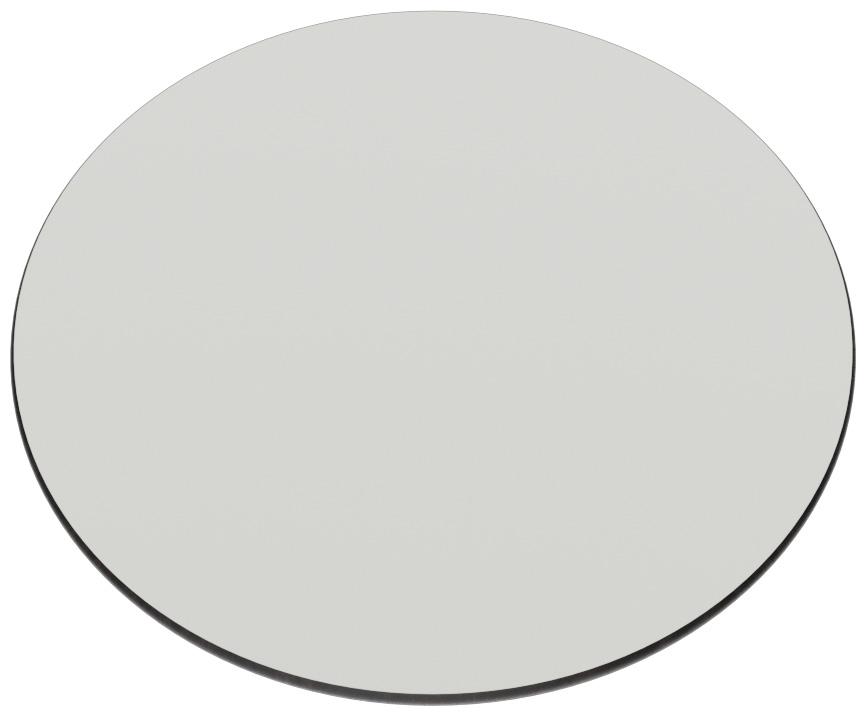 Abbildung Plateau de table Compact Slim Schrägansicht