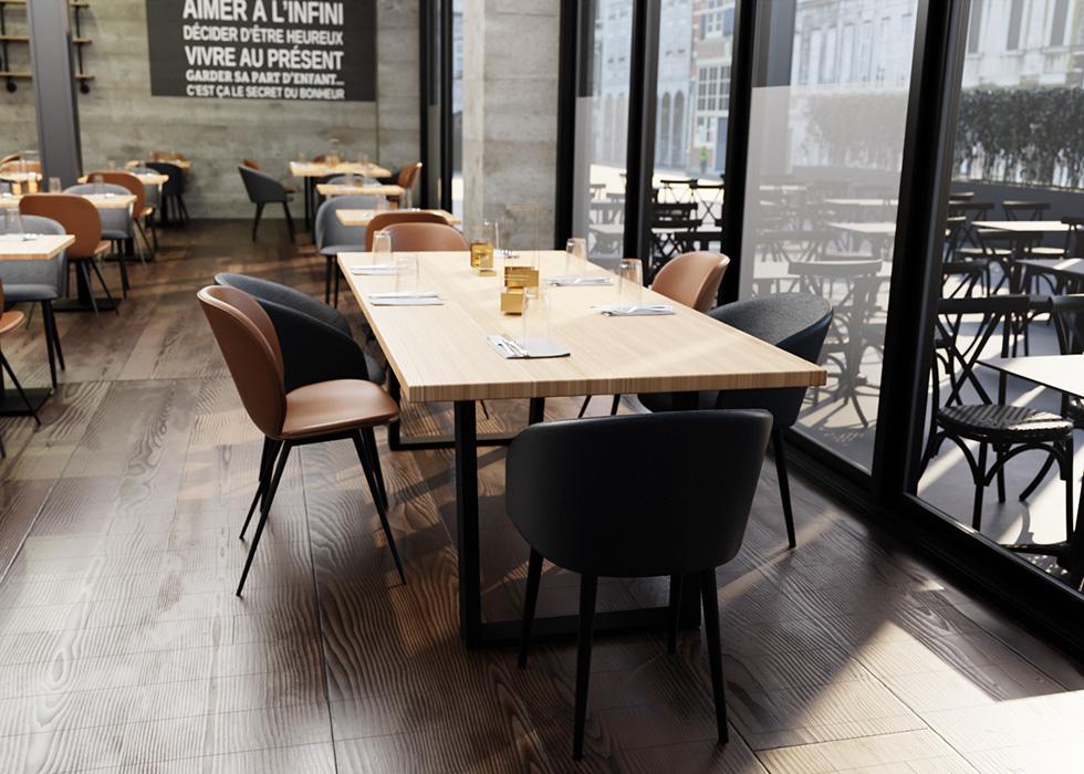 Abbildung Esstisch Rodrik Ambiente