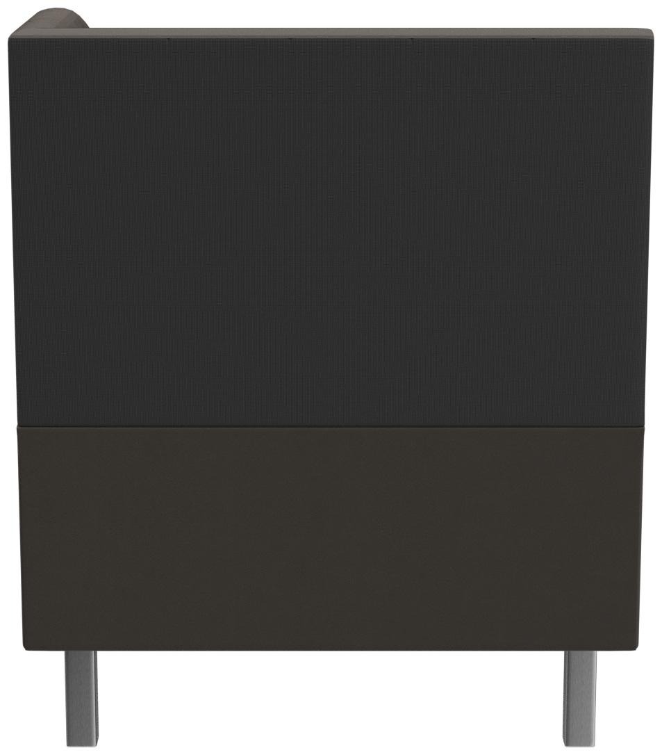 Abbildung Abschlusselement rechts D-Line Rückansicht