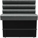 Abbildung Left-hand end element 120 cm Ripple Vorderansicht