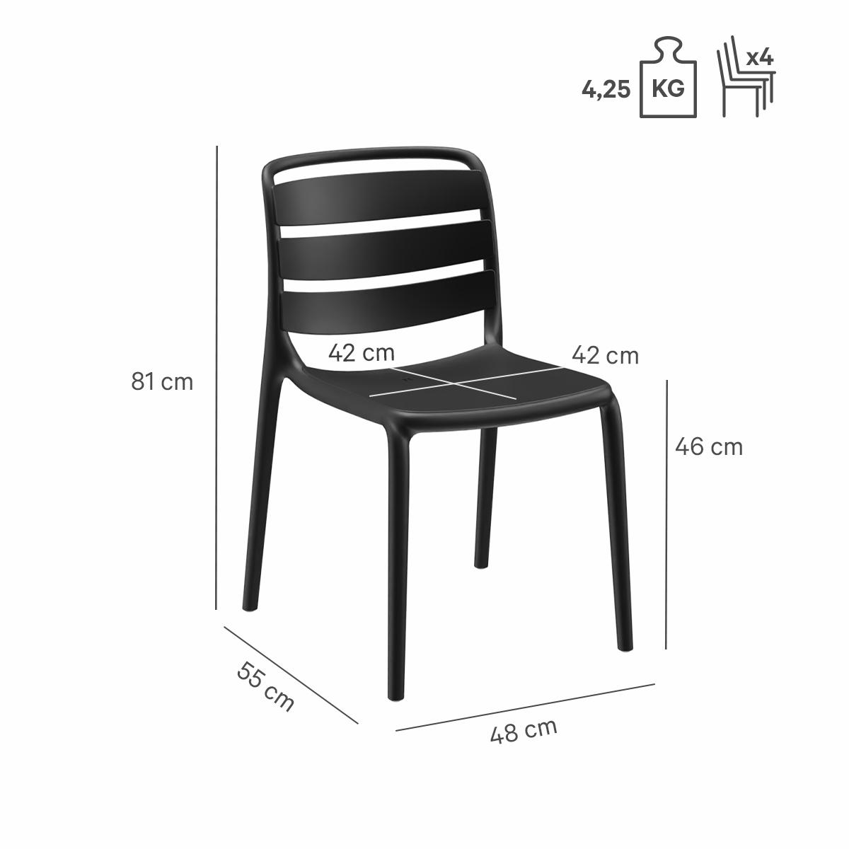 Abbildung chaise Evalo