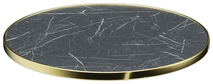 Plateau de table Easy Gold Halla