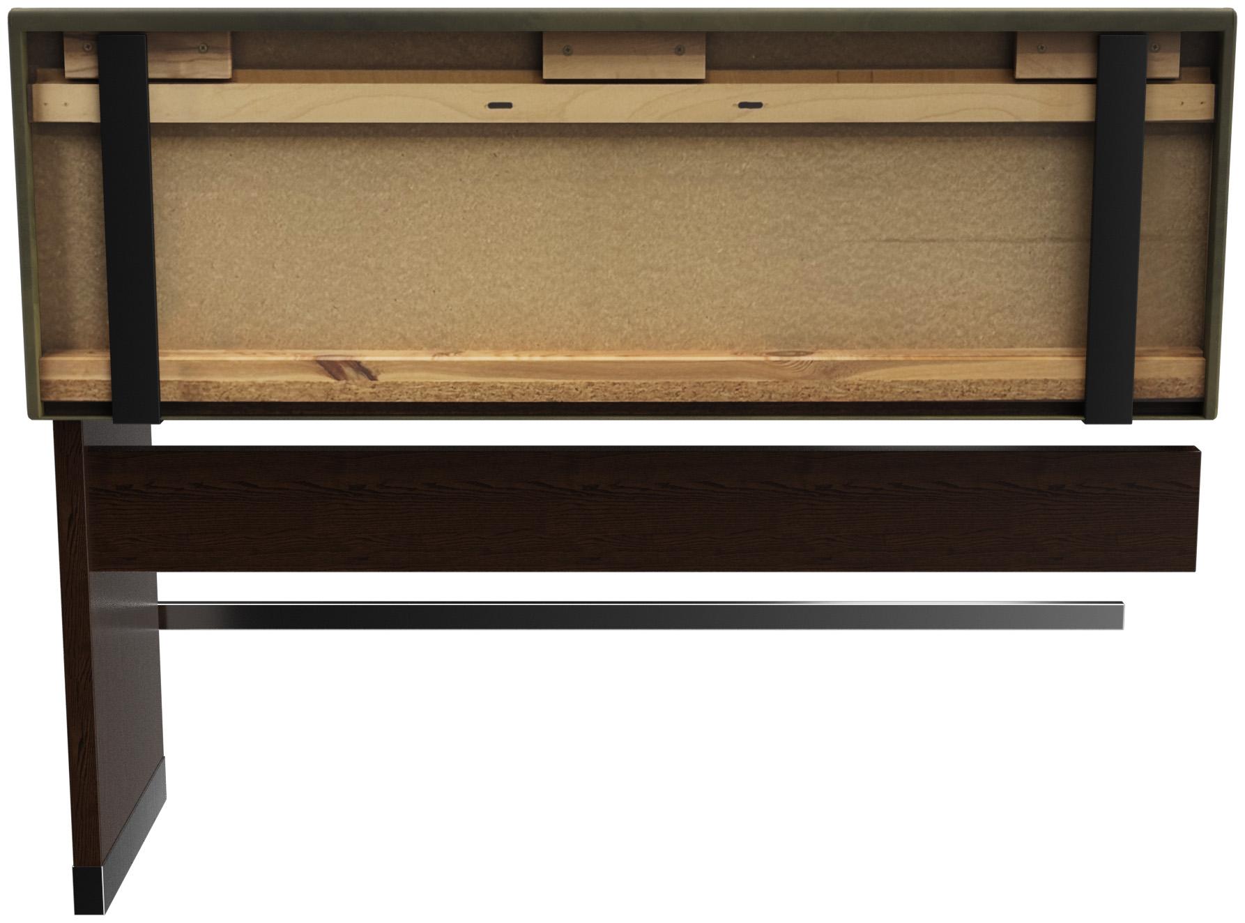 Abbildung Anbau-/Abschlusselement 150 cm H-Line Rückansicht