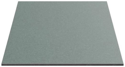 Abbildung Tischplatte Compact Slim Seitenansicht