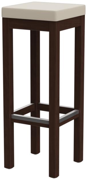 Abbildung bar stool Delu Schrägansicht