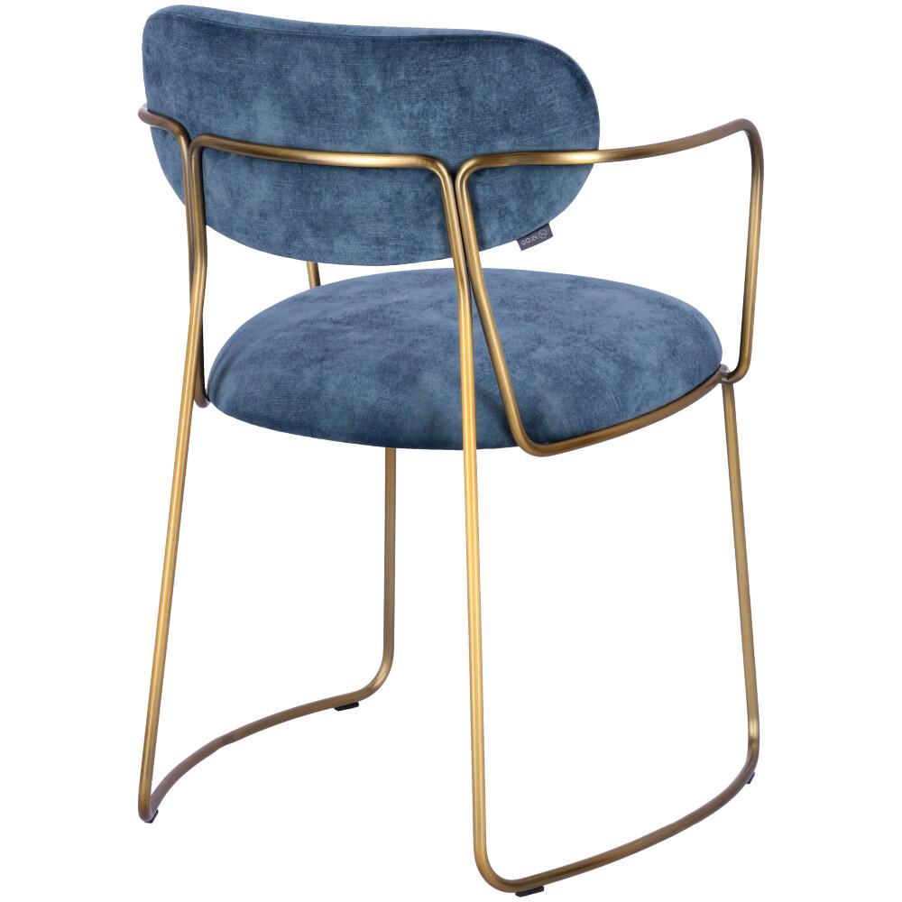Abbildung Chaise à accoudoirs Nivio Schrägansicht