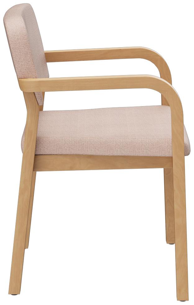 Abbildung Armstoel Nia Seitenansicht