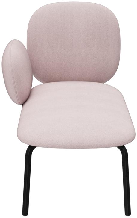 Abbildung Right-hand chaise longue Liberty Seitenansicht