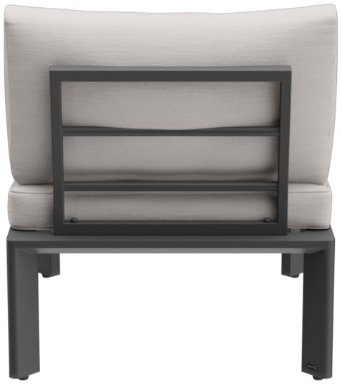 Abbildung 1-seater element Lorcan Rückansicht