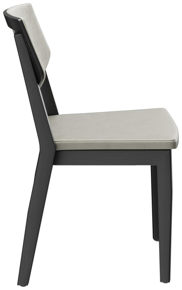 Abbildung chair Quorum O Seitenansicht