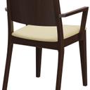 Abbildung Chaise à accoudoirs Quin Schrägansicht