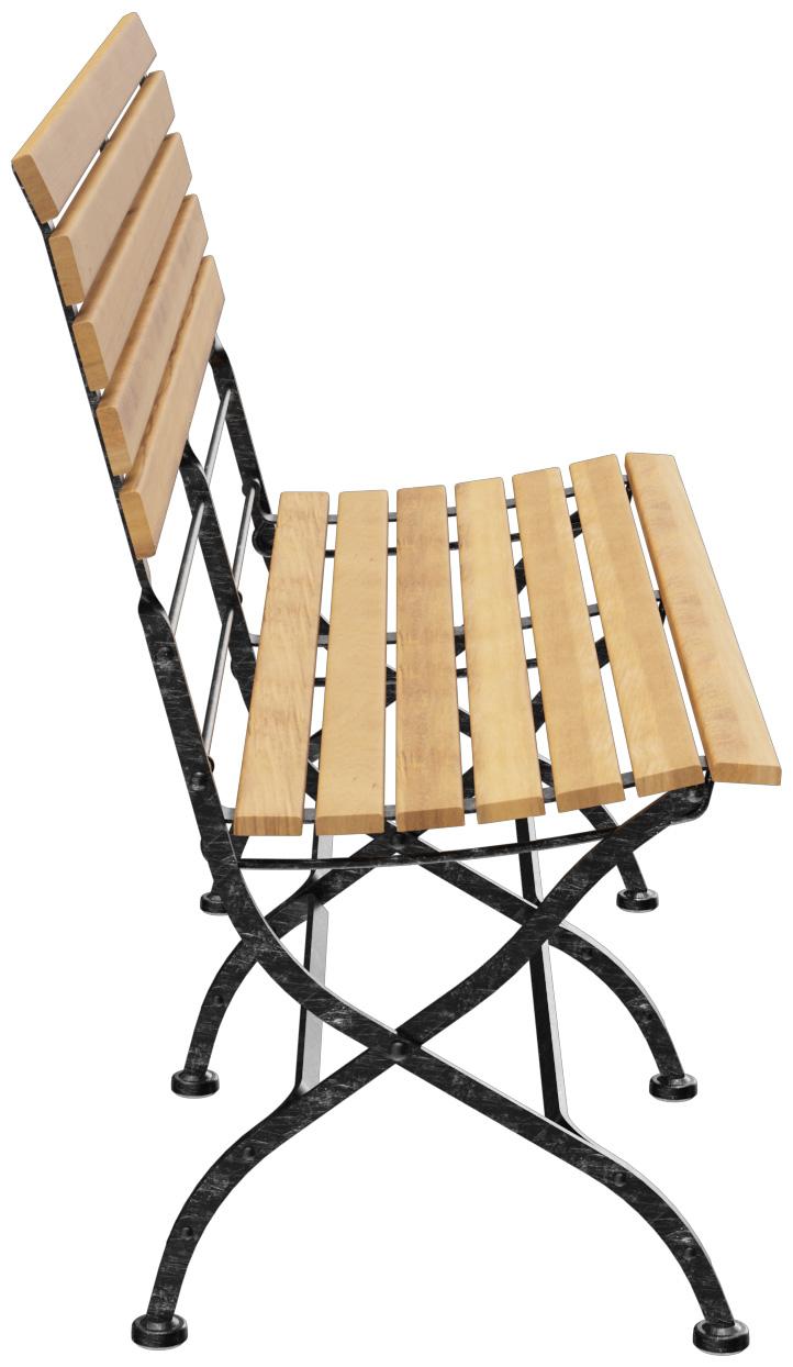 Abbildung 2-Sitzer-Bank Valentin Seitenansicht