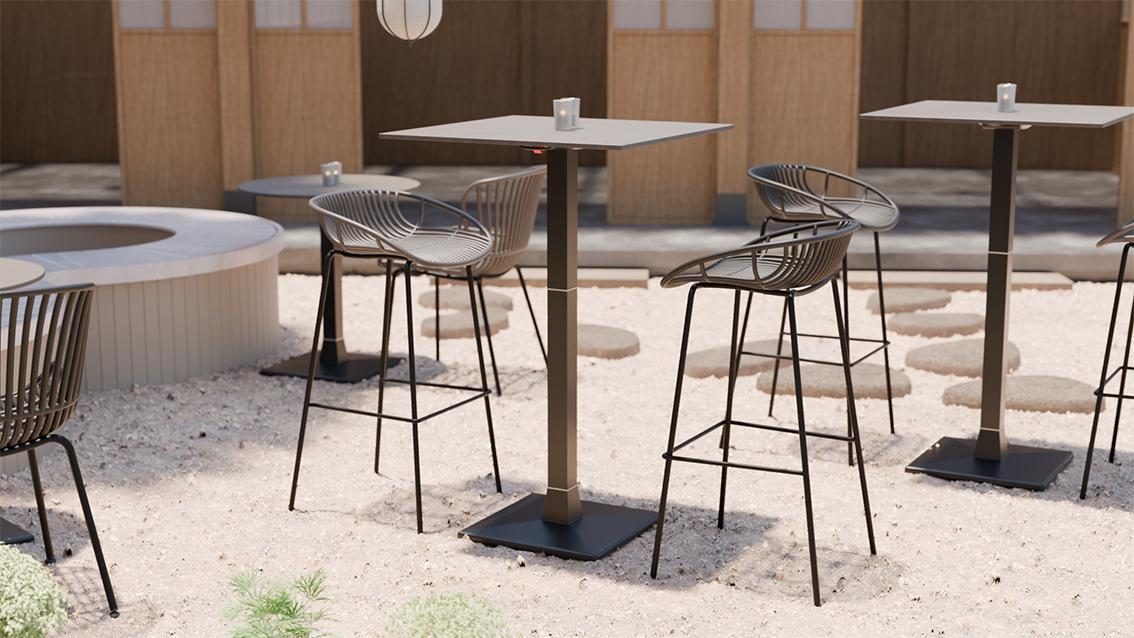 Abbildung Tabouret de bar Eskan Ambiente