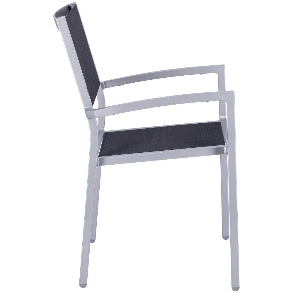 Abbildung Chaise à accoudoirs Tom Seitenansicht