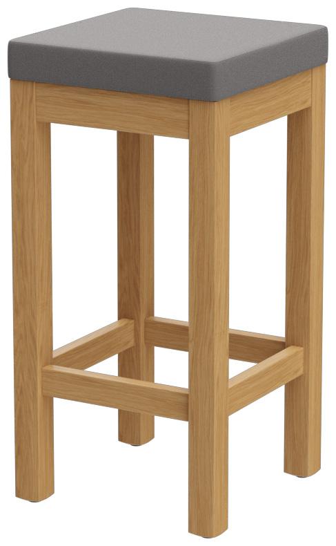 Abbildung medium-high stool Delu Schrägansicht