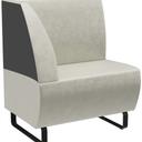 Abbildung Abschlusselement links D-Line Schrägansicht