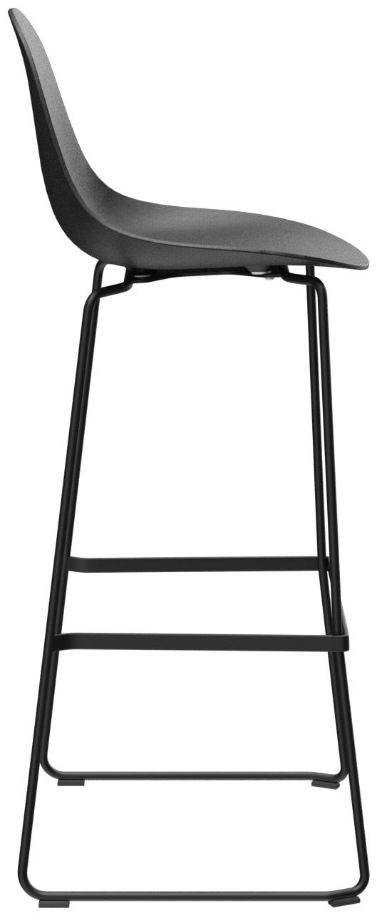 Abbildung bar stool Yoko Seitenansicht