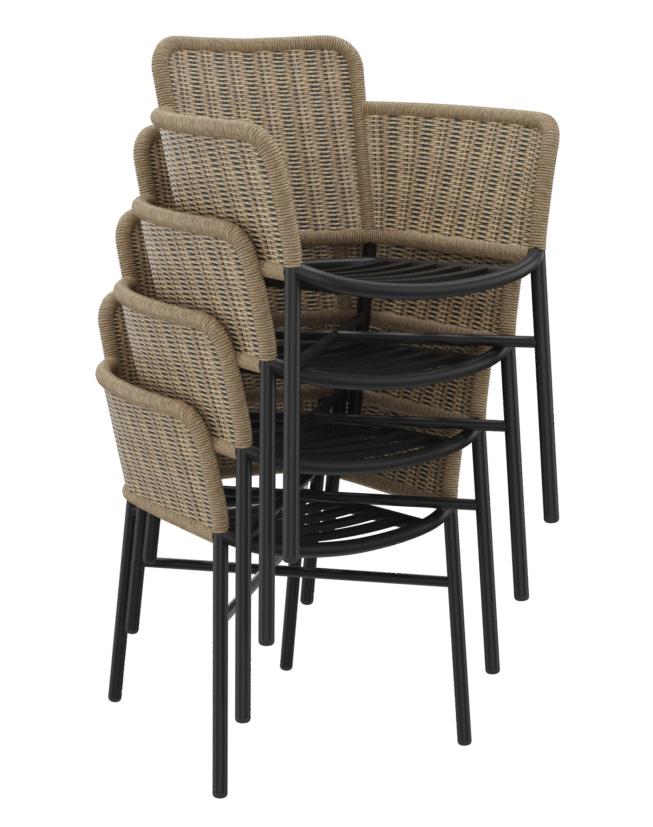 Abbildung Chaise à accoudoirs Usara
