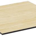 Abbildung Tischplatte Compact Slim Schrägansicht