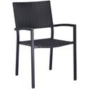 Abbildung Chaise à accoudoirs Tom Schrägansicht